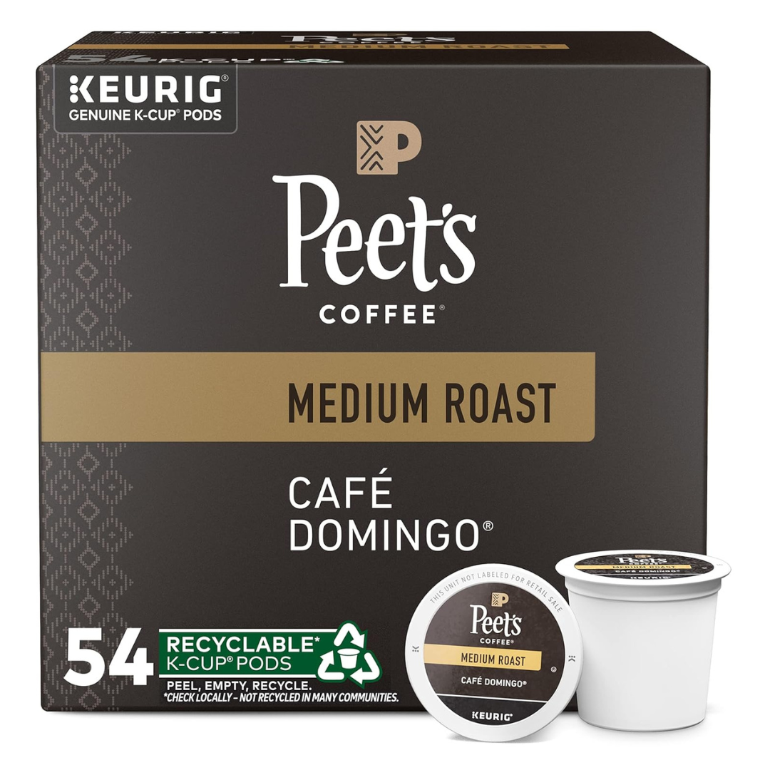 54-Ct Peet's K-Cup Coffee Pods