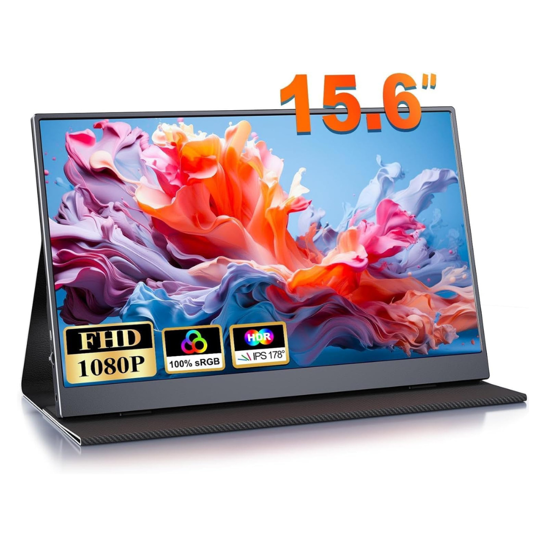 15.6-Inch 1080P HD Portable Monitor