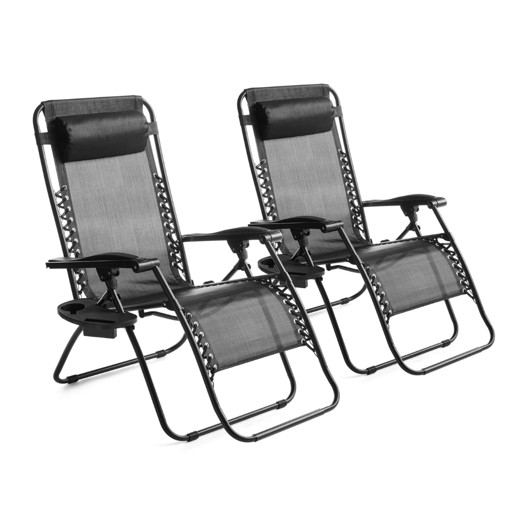 2 Zero Gravity Lounger Chairs