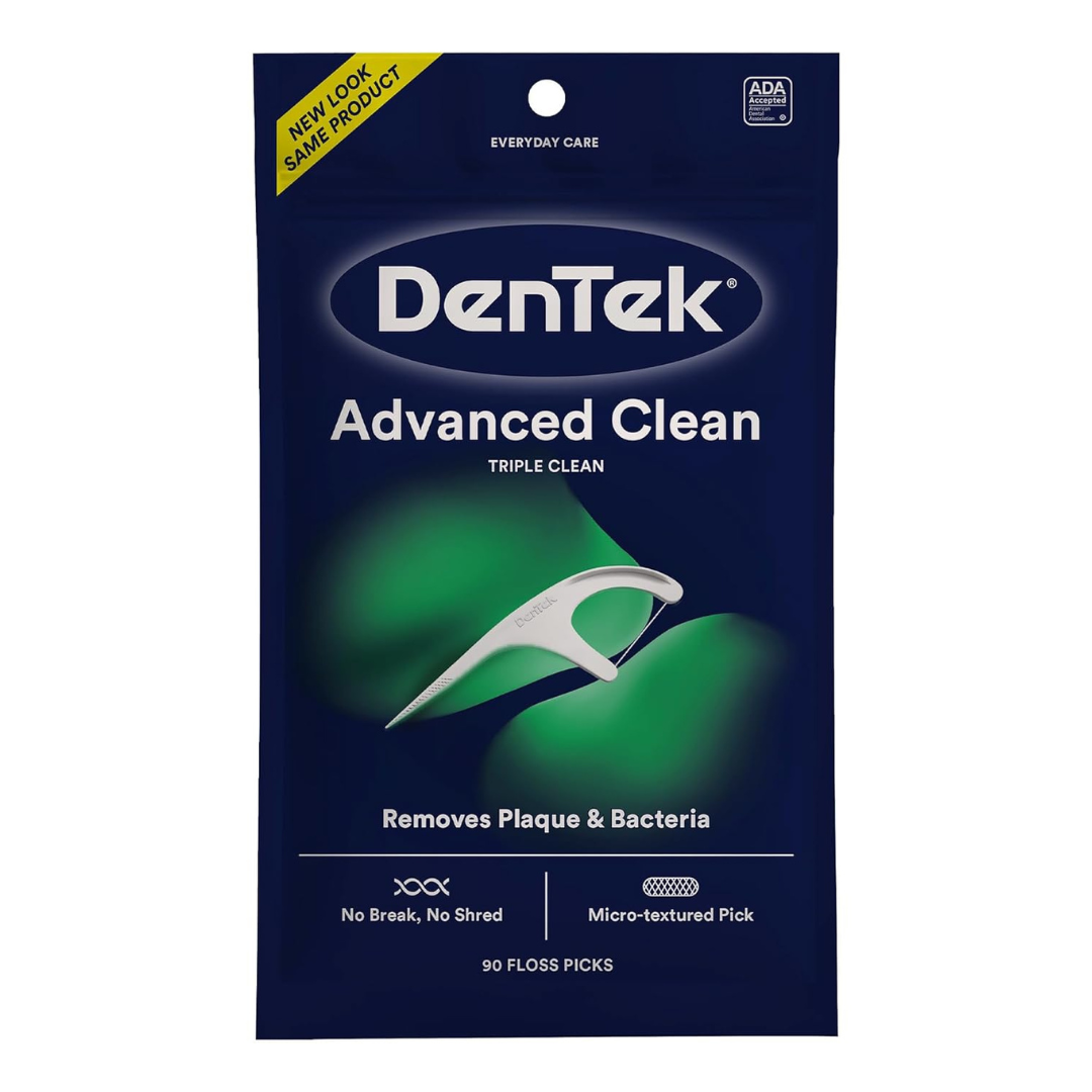 90 DenTek Triple Clean Advanced Clean Floss Picks