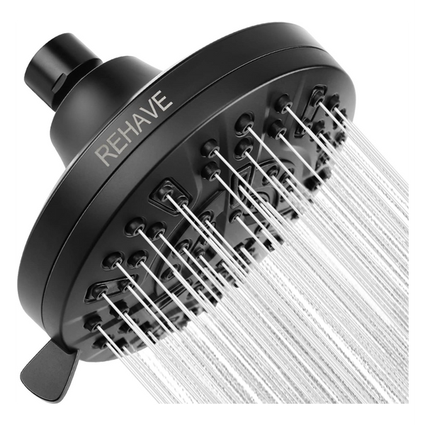 63-Jet Rainfall Shower Head with 8 Modes