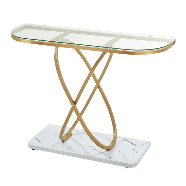 Modern Glass Entryway Table