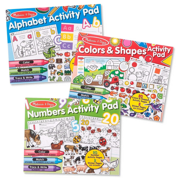 Melissa & Doug Activity Pad Bundle