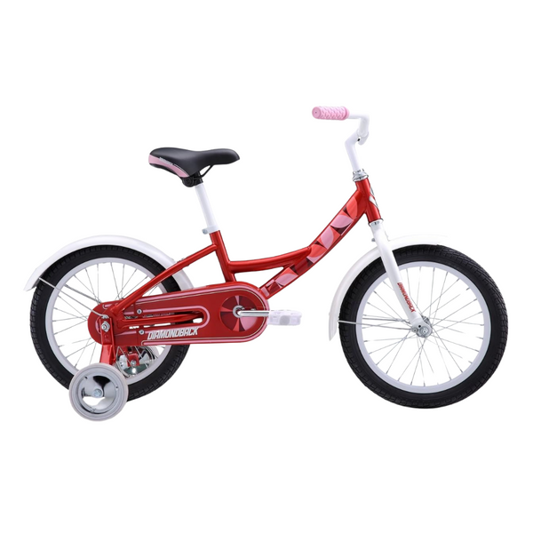 16-Inch Girls Bike W/Removable Training Wheels