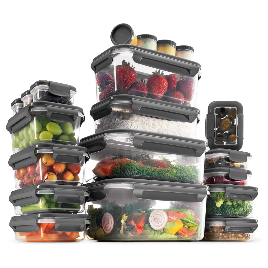 40 Piece Food Storage Container Set