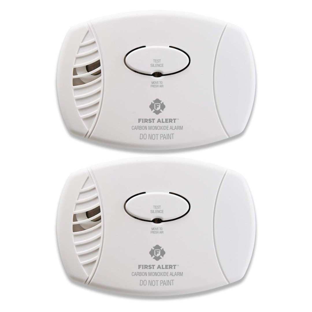 2-Pack First Alert Carbon Monoxide Detectors