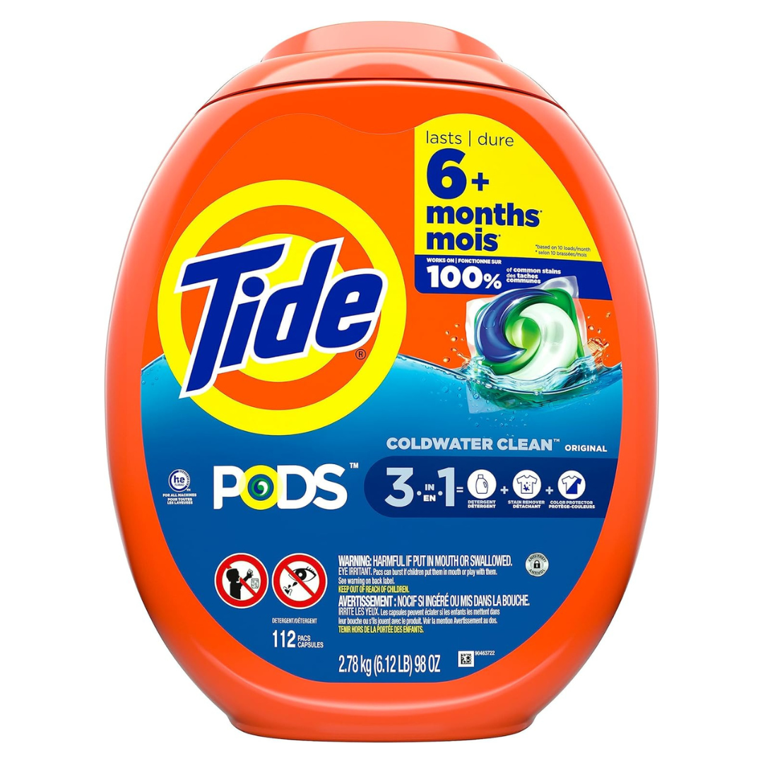 112 Tide Pods Laundry Detergent