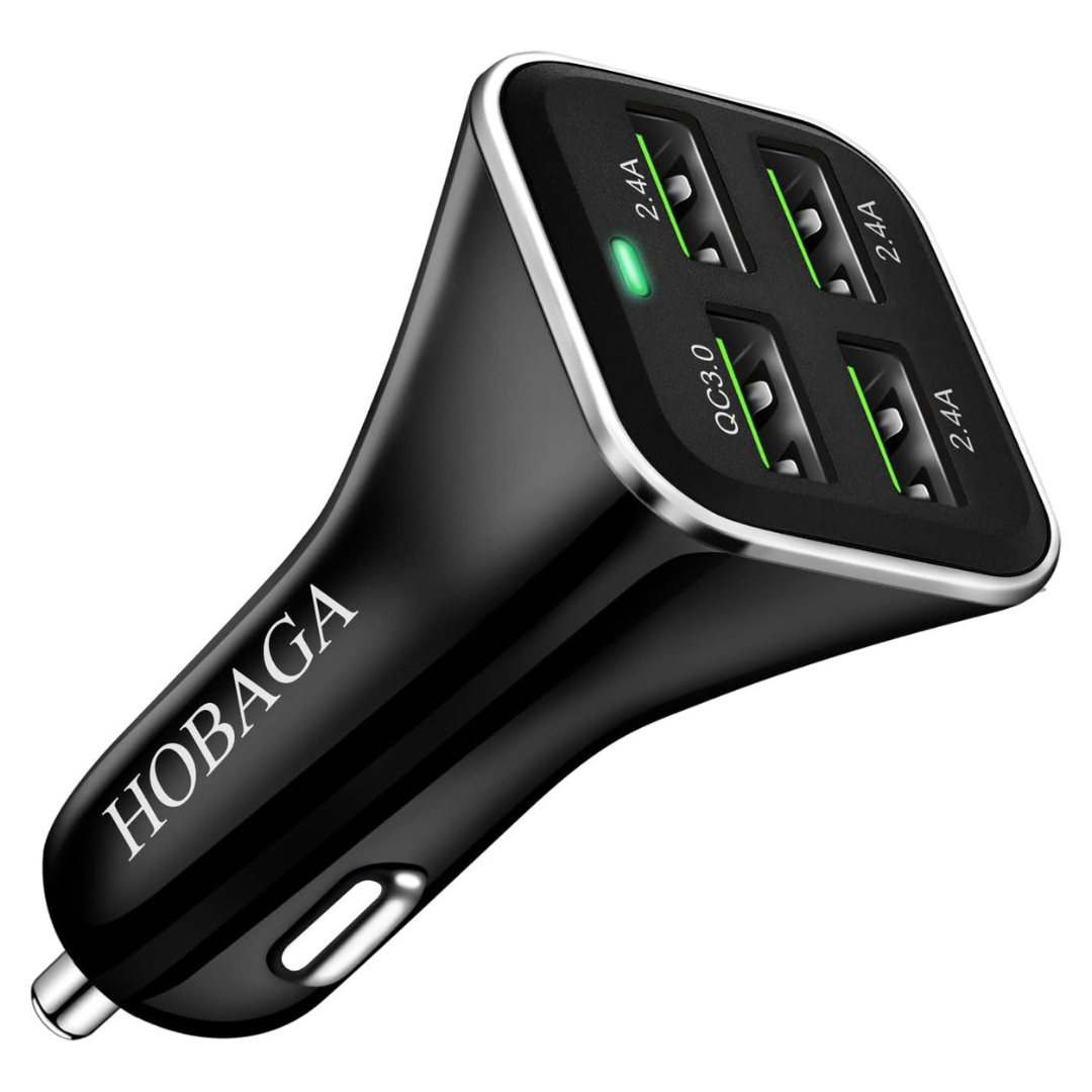 4-Port 48W Rapid Car Charger