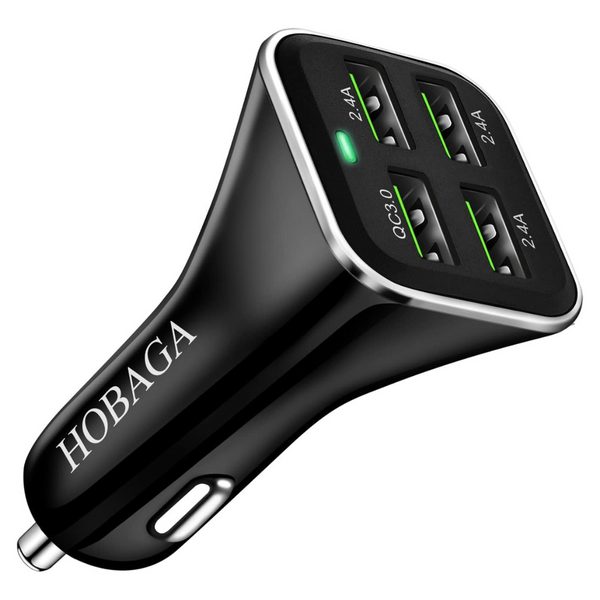 4-Port 48W Rapid Car Charger