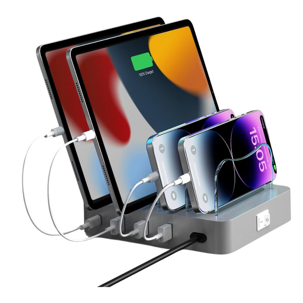 4-Port Fast Charging Station