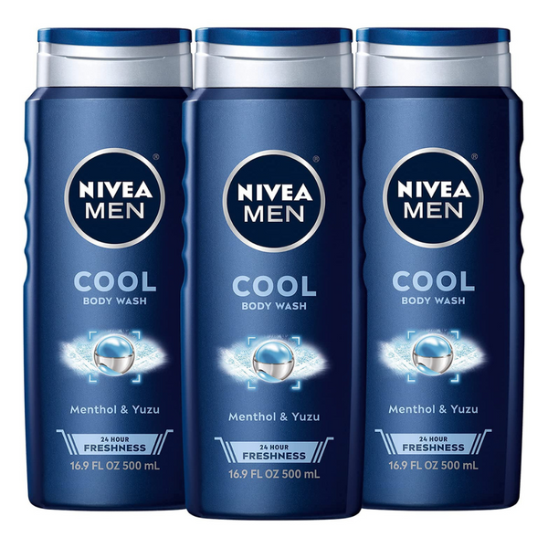 3-Pack Nivea Men Cool Body Wash