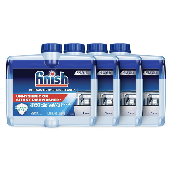 4-Pack Finish Dual Action Dishwasher Cleaner