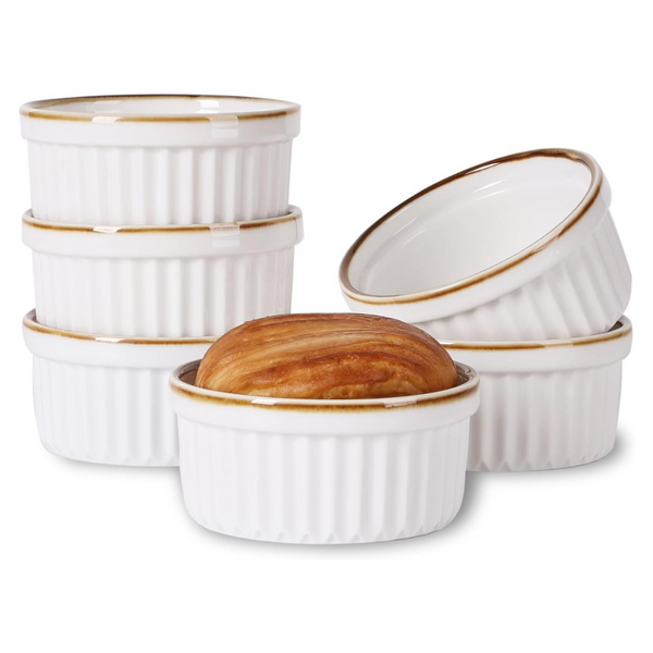 6-Piece Porcelain Ramekin Set