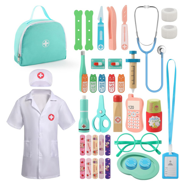 39-Piece Play Doctor Dress Up Set