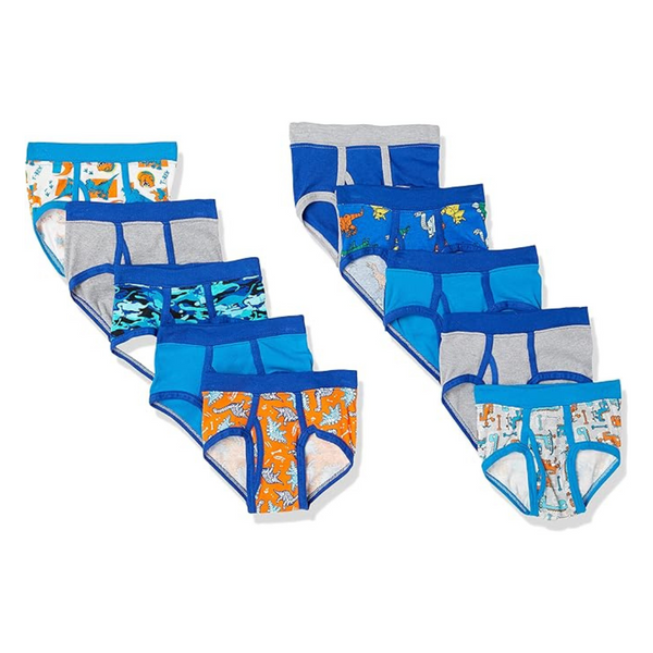 10-Pack Hanes Toddler Boys Briefs