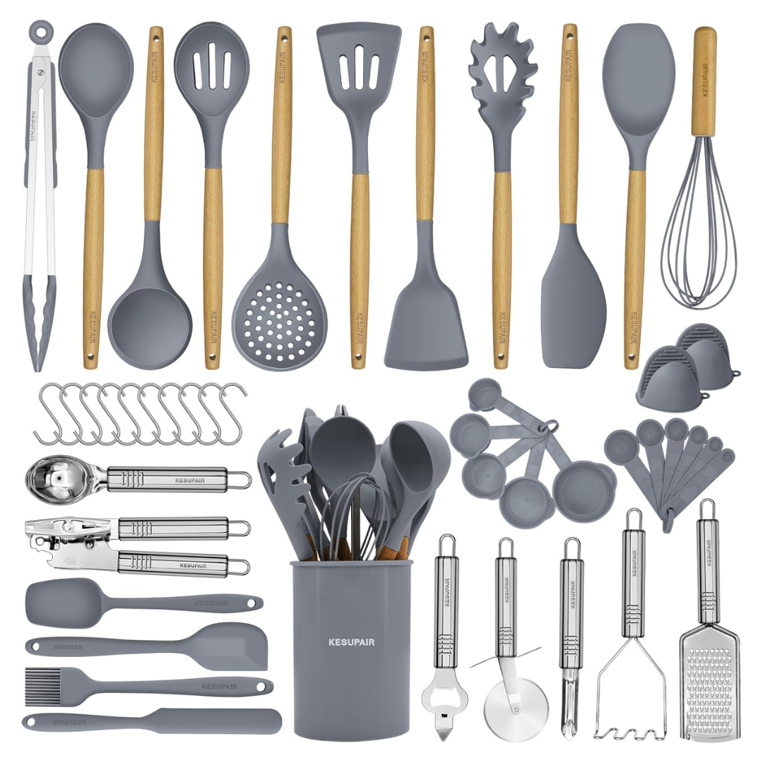 46 Piece Kitchen Utensils Set