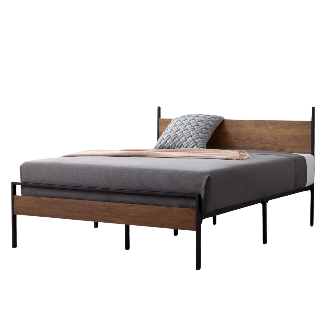 Save Big on Metal and Wood Platform Beds (2 Colors)
