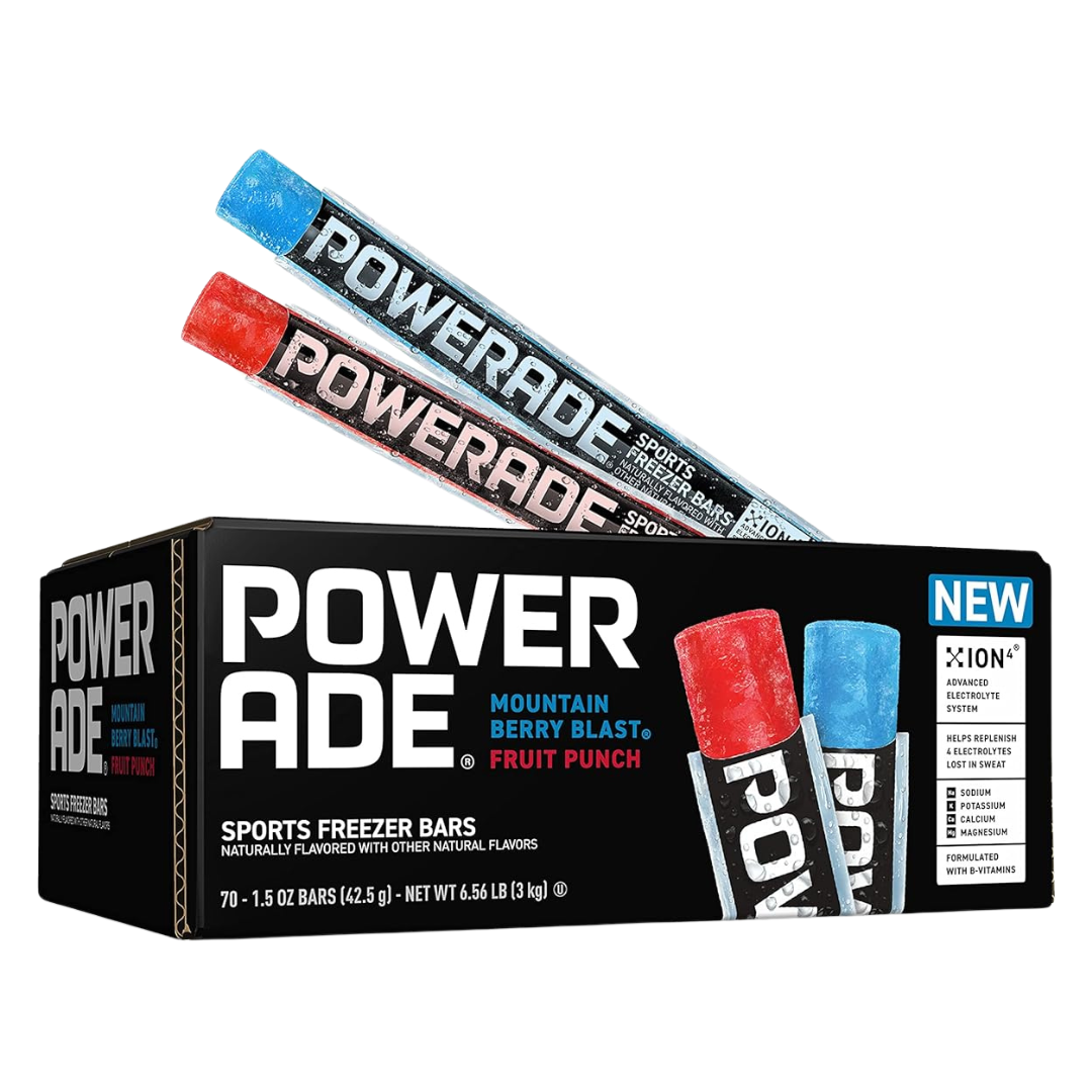 70 Powerade Sports Freezer Bars