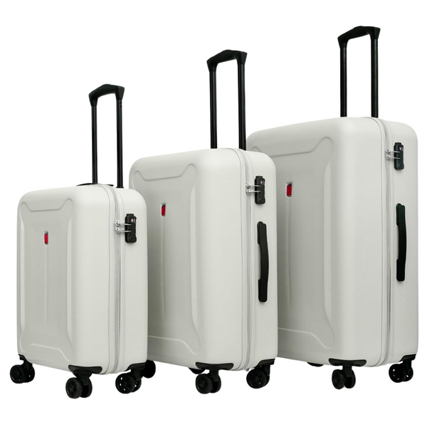 3 Piece Luggage Set with Spinners & TSA Locks (3 Colors)