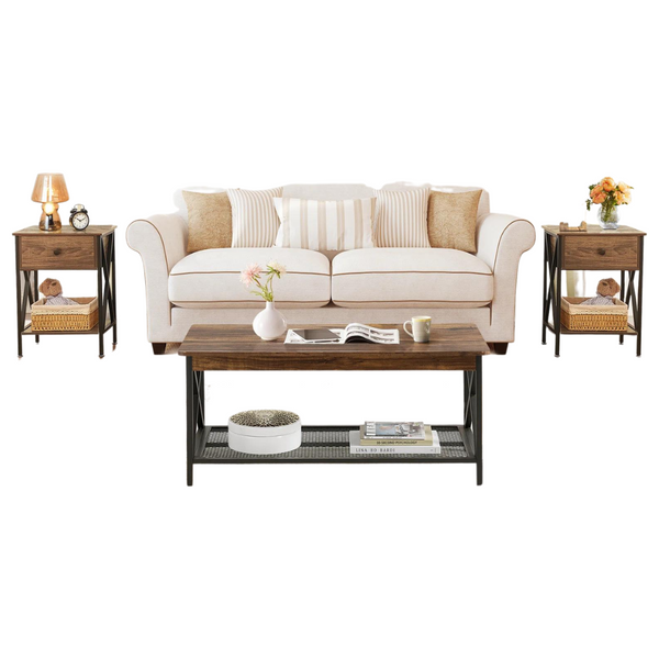 3-Piece Living Room Table Set