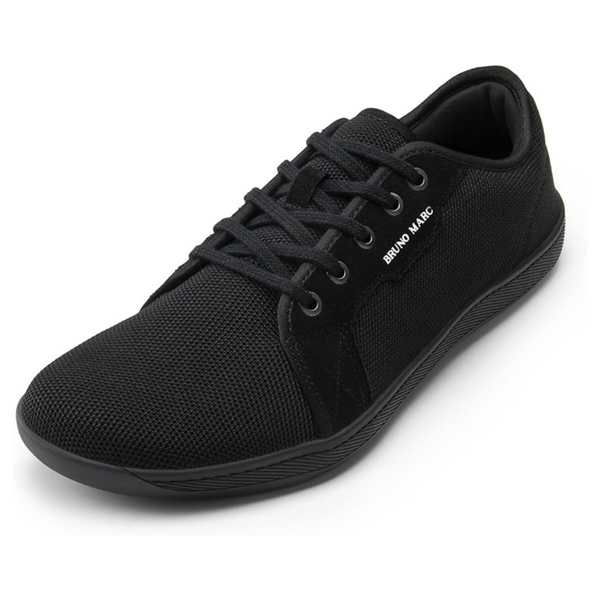 Bruno Marc Men's Fly Weave & Suede Sneakers