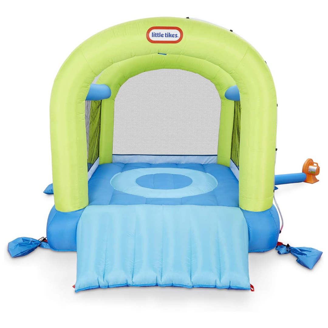 Little Tikes Splash n' Spray Indoor/Outdoor 2-in-1 Inflatable Bouncer