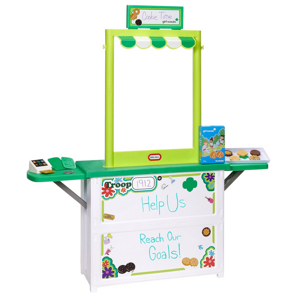 Little Tikes Girl Scout Cookie Booth with 19 Accessories