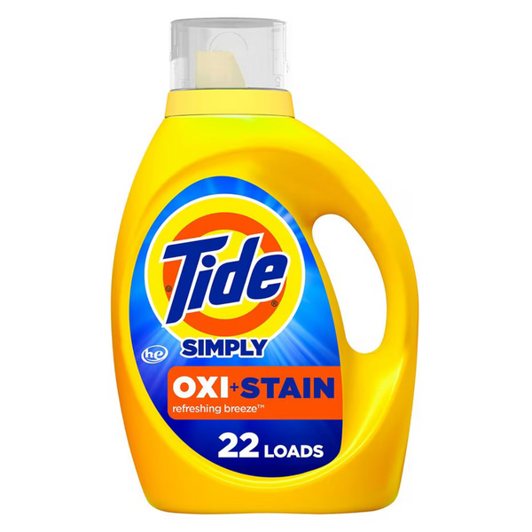 4-Ct Tide Simply, Gain, Bounce, Downy & Febreze on Sale