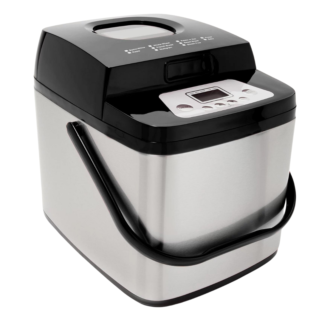 Cook's Essentials 1.5-lb Stainless Steel Breadmaker