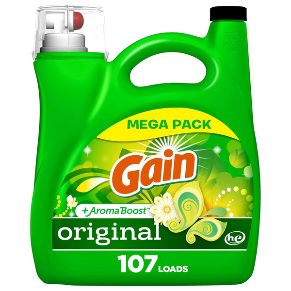 107-Loads Gain Liquid Laundry Detergent