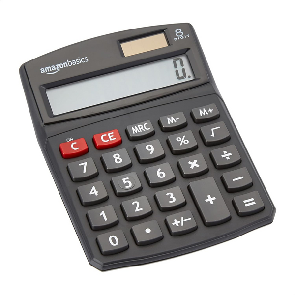 Amazon Basics Desktop Calculator