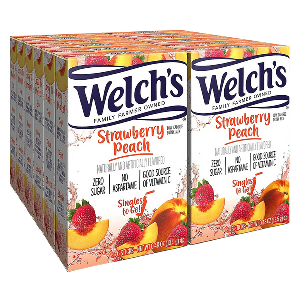 12-Pack Welch's Singles To Go Water Drink Mix