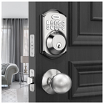 Keyless Entry Deadbolt Door Lock With Door Knob