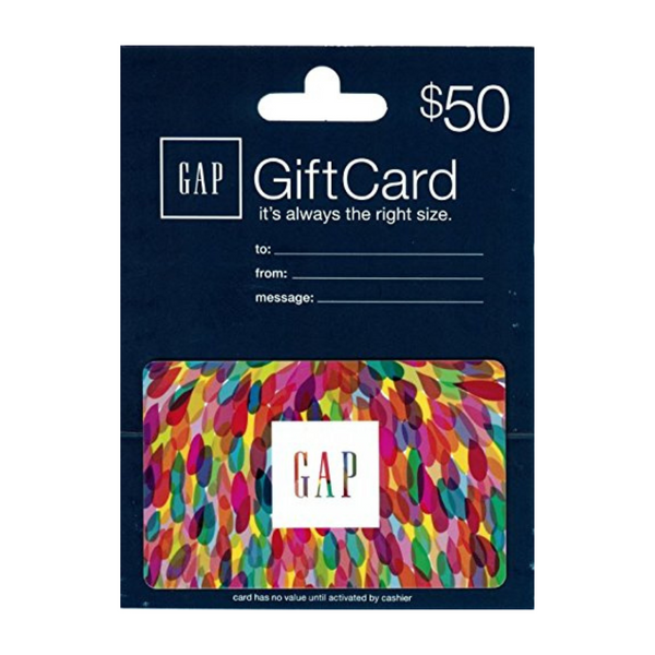 $50 Gift Card At Gap Old Navy Banana Republic