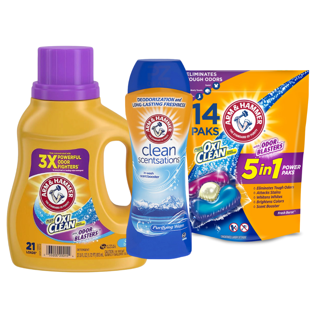 BOGO: Buy 1, Get 2 FREE on Select Arm & Hammer Laundry Care