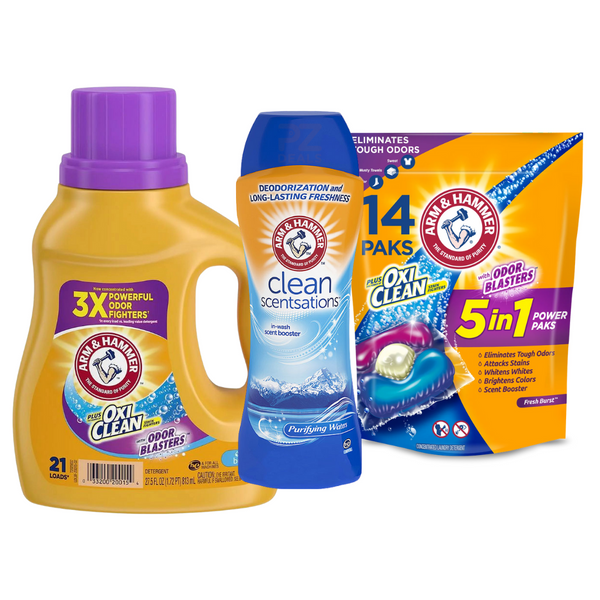 BOGO: Buy 1, Get 2 FREE on Select Arm & Hammer Laundry Care