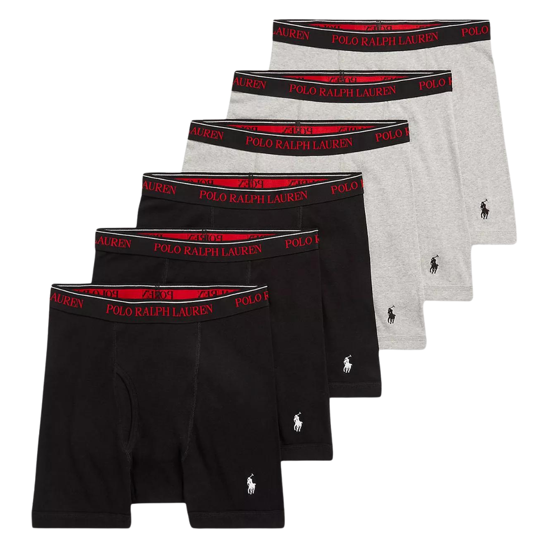 6 Polo Ralph Lauren Boxer Briefs Or Undershirts