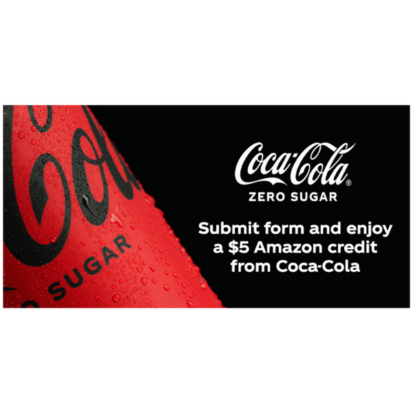 Get A $5 Amazon Credit Form From Coca Cola Company