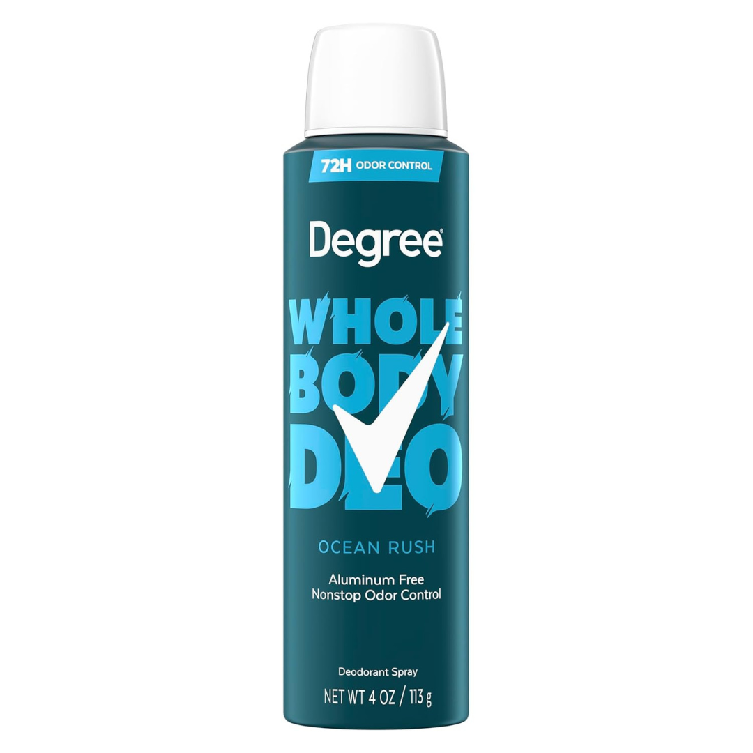 Degree Men's & Women’s Whole Body Deodorant Spray