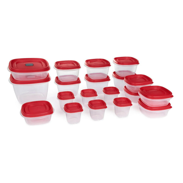 38 Piece Rubbermaid Easy Find Vented Lids Food Storage Containers