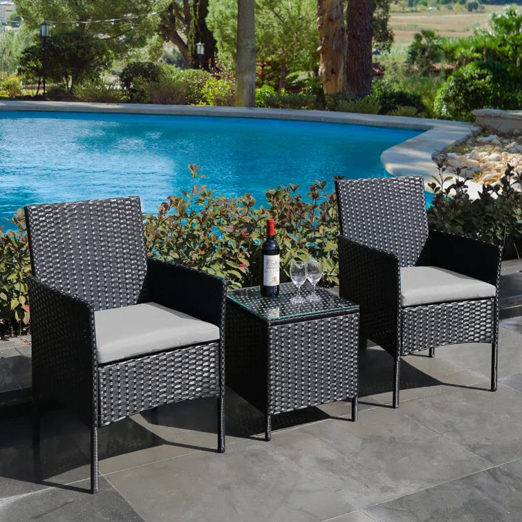 3 Piece Seating Group with Cushions