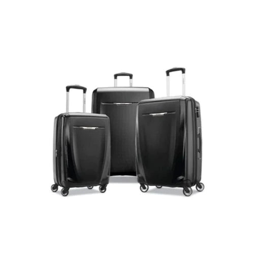 Juego de ruedas giratorias rígidas Samsonite Winfield de 3 piezas (3 colores)