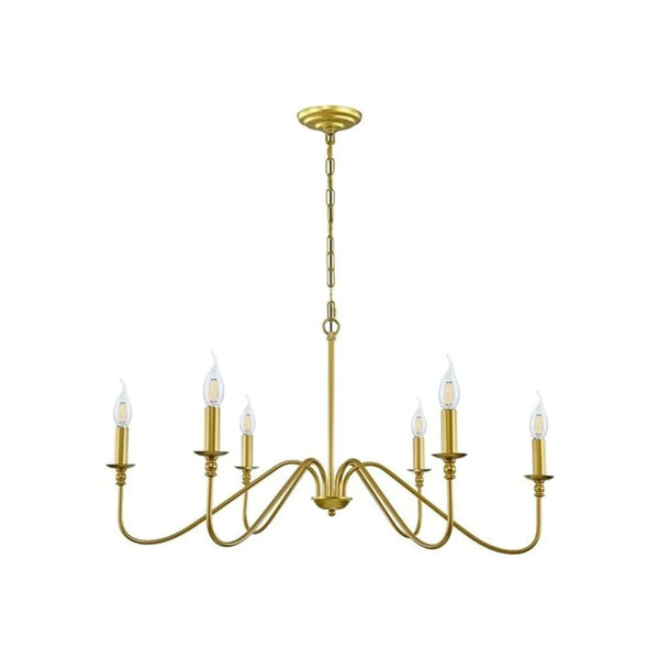 6-Light Modern Chandelier