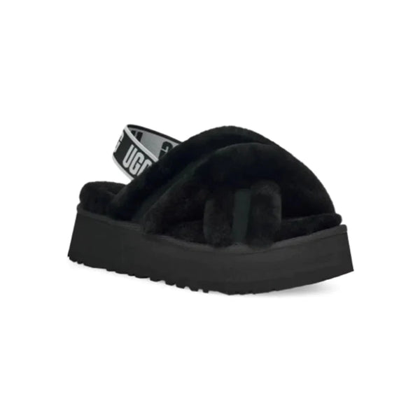 Chanclas de piel de oveja auténtica Disco Cross de UGG