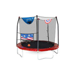 Trampolines Jump N’ Dunk 8 Ft Trampoline with Enclosure Net