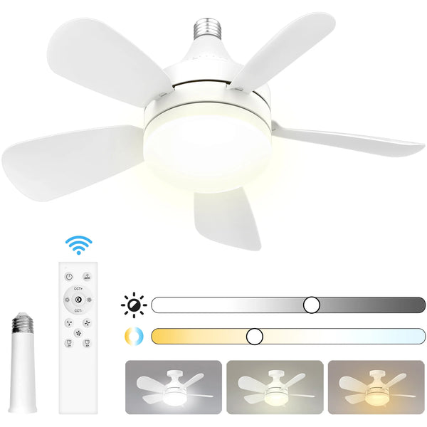 Socket Fan Light