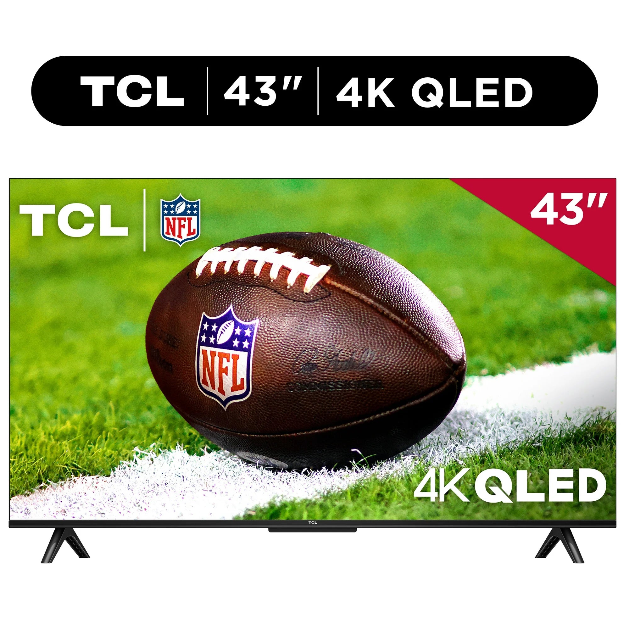 43" TCL 4K UHD HDR QLED Google TV