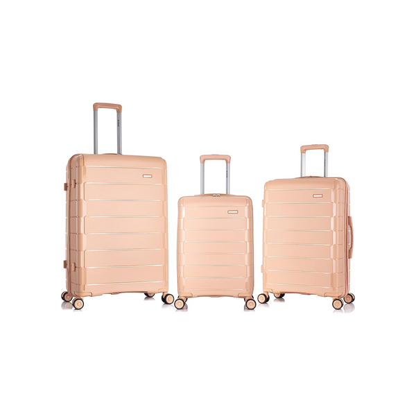 Rockland Vienna Hardside Luggage With Spinner Wheels 3-Piece Set