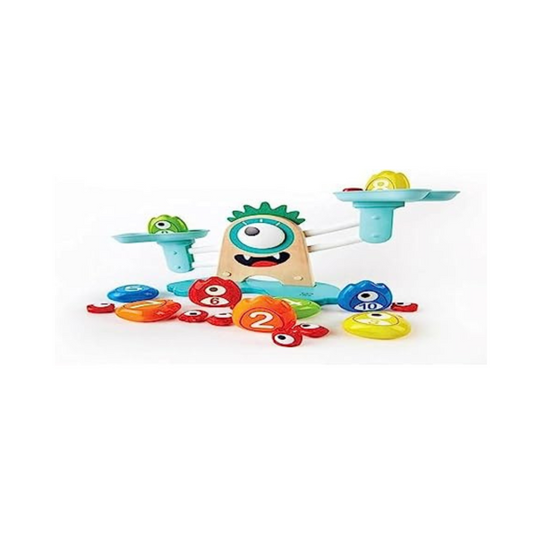 HAPE Monster Math Scale Learning Measurements & Weight Comparisons