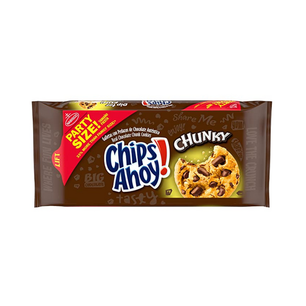 Party Size Pack of Chips Ahoy Chunky Chocolate Chip Cookies